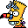 Bart's joke face 2 icon